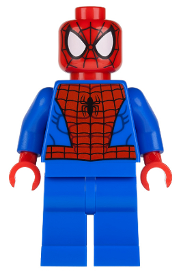 LEGO | MINIFIGURE | MARVEL | PRELOVED | Spider-Man - Black Web Pattern [sh0038]
