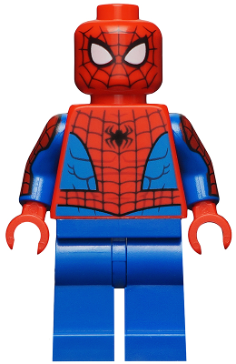 LEGO | MINIFIGURE | MARVEL | BRAND NEW | Spider-Man - Printed Blue Arms, Plain Legs [sh0684]