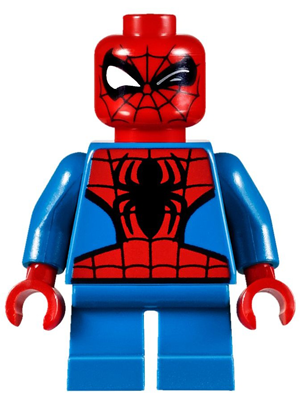 MINIFIGURE | PRELOVED | MARVEL | Spider-Man - Short Legs, Winking [sh360]