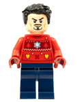 LEGO | MINIFIGURE | MARVEL | PRELOVED | Tony Stark - Christmas Sweater [sh760]
