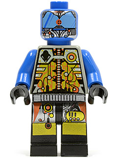 LEGO | SPACE | PRELOVED | MINIFIGURE | UFO Droid - Blue (Techdroid 1) [sp043]