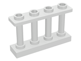 PARTS | Fence 1 x 4 x 2 Spindled with 4 Studs [15332] - BLOCK Shop ZA
