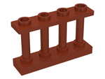 PARTS | Fence 1 x 4 x 2 Spindled with 4 Studs [15332]