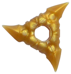 PARTS | Weapon Throwing Star (Shuriken) with Textured Grips [19807a]