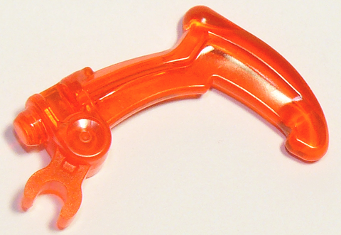 PARTS | Bionicle Weapon Claw - Bent and Notched with Clip [20252]