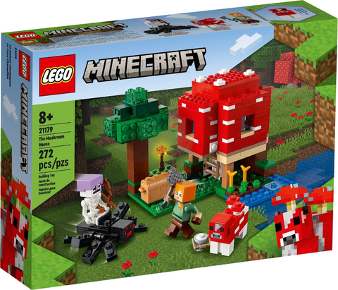 LEGO | MINECRAFT | BRAND NEW | The Mushroom House [21179]