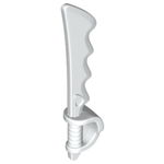 PARTS | Minifigure, Weapon Sword, Cutlass Serrated with Skull Hand Guard [23984]
