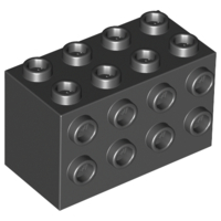 PARTS | Brick, Modified 2 x 4 x 2 with Studs on Sides [2434]