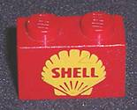 PARTS | Brick 1 x 2 with Shell Logo II Pattern [3004pb011]