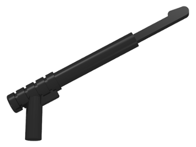 PARTS | Weapon - Spear Gun with Rounded Trigger and Thin Spear Base [30088] - BLOCK Shop ZA