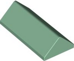 PARTS | Sand Green Slope 45 2 x 4 Double [3041]
