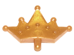 PARTS | Minifigure, Crown Tiara, 5 Points, Rounded Ends [33322]