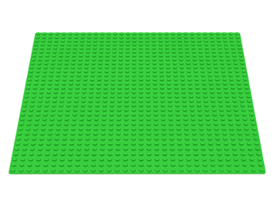 LEGO | ACCESSORIES | Bright Green Base Plate 32 x 32 [3811] - BLOCK Shop ZA