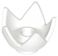 PARTS | Minifigure, Headgear Crown Eggshell with 5 Points and Center Stud [39262]