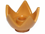PARTS | Minifigure, Headgear Crown Eggshell with 5 Points and Center Stud [39262]