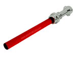 PARTS | STAR WARS | Red Lightsaber (Metallic Silver Handle)