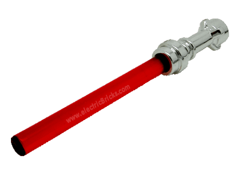 PARTS | STAR WARS | Red Lightsaber (Metallic Silver Handle)