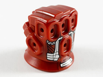 PARTS | Hand Large Minifigure Right, Infinity Gauntlet with Silver Plates Pattern [66405pb01]