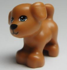 PARTS | Dog, Friends, Puppy, Standing with Bright Light Blue Eyes, Black Nose and Mouth Pattern (Bruno / Coco / Pippa) [93088pb02]