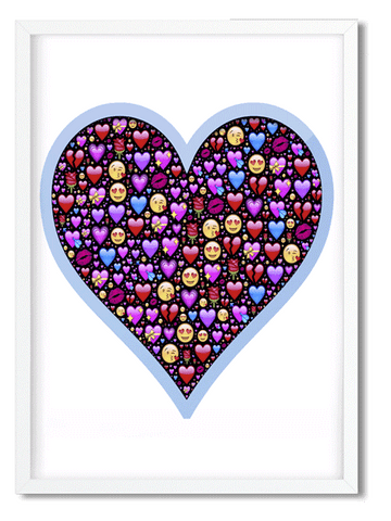 DECOR | PRINT | Emoji Heart - BLOCK Shop ZA