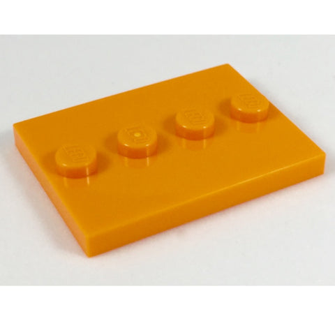 ACCESSORIES | LEGO | Minifigure Baseplate [Orange] - BLOCK Shop ZA