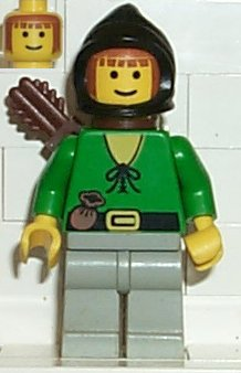 LEGO | CASTLE | PRELOVED | Dark Forest - Forestman 3 with Quiver [cas008] - BLOCK Shop ZA