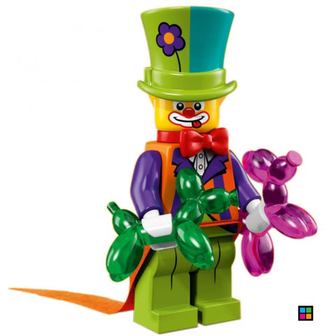 LEGO | MINIFIGURE | PRELOVED | Party Clown [col18-4] - BLOCK Shop ZA