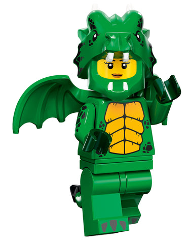 LEGO | MINIFIGURE | NEW | Green Dragon Costume [col23-12]