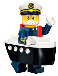 LEGO | MINIFIGURE | NEW | Ferry Captain [col23-10]