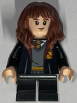 LEGO | MINIFIGURE | HARRY POTTER | NEW | Hermione Granger, Gryffindor Robe Open, Sweater, Shirt and Tie, Black Short Legs [hp315] - BLOCK Shop ZA