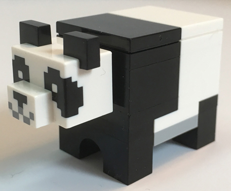 MINIFIGURE | MINECRAFT | PRELOVED | Minecraft Panda - Brick Built [minepanda02]