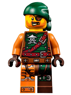 LEGO | MINIFIGURE | NINJAGO | PRELOVED | Bucko [njo196]