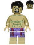 LEGO | MINIFIGURE | MARVEL | PRELOVED | Hulk - Dark Purple Pants with Dark Red Pattern [sh212]