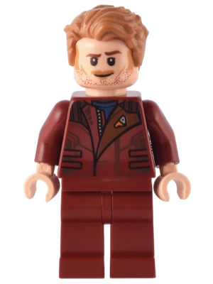 LEGO | MINIFIGURE | MARVEL | NEW | Star-Lord - Dark Red Legs [sh834]