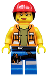 LEGO | MINIFIGURE | PRELOVED | MOVIE | Gail the Construction Worker [tlm009]